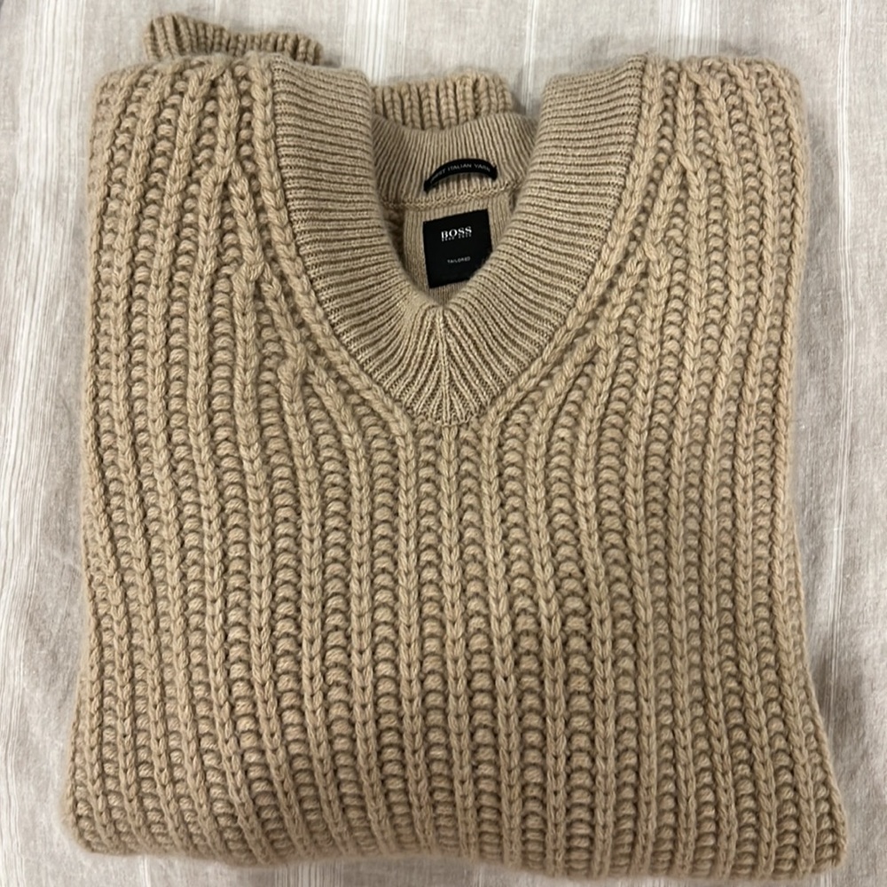 Hugo Boss Premium Wool Sweater